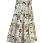 Ivy City Co NWT Floral Print Maxi Skirt Rosina Skirt in Citrus White Size XXS Photo 0