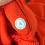 Lululemon Align High-Rise Pant Double Lined 25" & Tank size 6 Solar Orange NWOT Photo 6