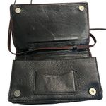 Brighton VTG Y2K Brown Woven Leather Crossbody Wallet Organizer w Phone Pocket Photo 14