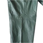 LORD & TAYLOR Women Green Straight Soft Genuine 100% Leather Pants VTG Sz 16 Black Photo 11