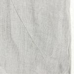 CAROLE LITTLE 100% Linen Gray Lined Side Zipper Full Skirt, Size 12 Silver Photo 6