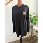 Girlie‎ Girl Originals XL Black Give Thanks Yall Long Sleeve Shirt Thanksgiving Photo 1