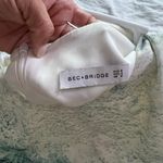 Bec & Bridge  blue watercolor cut out short sleeve mini dress 4 Photo 8