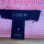 J Crew Oversized 100% Linen Pullover Women Small Long Sleeves Beach Travel Pink Photo 5