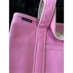 Lands' End  Medium Natural 5 Pocket pink  Canvas Tote Bag Photo 1
