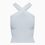 Aritzia Light Blue Halter Top Photo 2