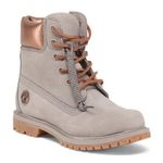 Timberland grey and rose gold boots Photo 0