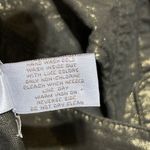 Chico's  Gold Olive Metallic Vest Size M Medium (1) Utility Jacket Linen Cotton B Photo 6