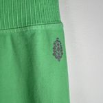 Free People Movement Good Karma Leggings High-Rise Ribbed Green Cropped Yoga M/L Photo 3