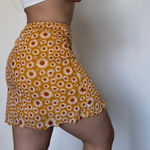 Urban Outfitters sunflower pattern mini skirt Photo 1