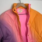 Electric & Rose Aiden Ombré Violet/Melon Quilted Puffer Jacket Womens XS New Purple Photo 12
