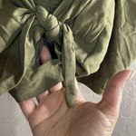 Guess NWT Army Green Charissa Crop Top Photo 3