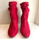 Kelly & Katie NWOT Red Tagazee Booties - Size 6.5 Photo 2