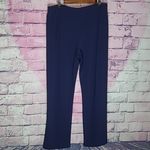 Boston Proper  BEYOND TRAVEL PANT NAVY STRAIGHT LEG STRETCH CORPCORE LARGE SHORT Photo 1