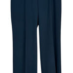 Tahari ASL Size 10 Womens Zip Front Black Dress Pants Pockets Business Wide Leg Photo 0