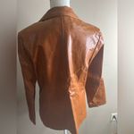 Joseph For 100% leather coat camel color size large Photo 9