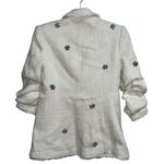 Cinq à Sept NEW NWT Cinq A Sept Khloe Floral Bead Boucle Blazer Jacket In Gardenia Off White Photo 6