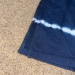 J. Jill Pure Jill Tie Dye French Terry Drawstring Pants l Dusty Indigo Navy XL Blue Photo 5