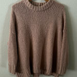 Aerie Oversized Dusty Rose Drop Sleeve Alpaca Blend Sweater Photo 0