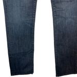 7 For All Mankind Blue Straight Leg Classic Cotton Blend Denim Jeans Women Sz 27 Photo 3