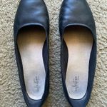 Clarks Black Ballet Flats Women’s Leather 11 Photo 1