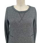 Lululemon Exhalation Pullover Heathered Speckled Black Gray Size 4 Photo 1