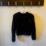 H&M Fluffy black deep-back jumper/Sweater Photo 3