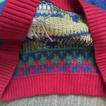 Ugly Christmas Sweater Santa Astronaut Womens L Holiday Moon Space Funny Bells Size L Photo 7