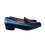 Coach  WOMEN’S BLACK LEATHER LOAFERS WOMENS SIZE 6W Photo 1