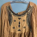 Amanda’s Collection Rayon Boho embroidered Western Coastal Cowgirl XXL NEW 730 Tan Photo 1