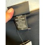 Nordstrom LIV Los Angeles NWT 2X Sheer Long Balloon Sleeve Tie Knot Wrap Shirt in Black Photo 3