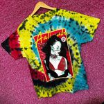 Aaliyah Green Blue Queen of Rnb Tie Dye Tshirt size Large Photo 2