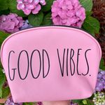 Rae Dunn  Pink Round Cosmetic Bag Photo 1