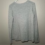 Madewell Riverside Texture Gray Knit Sweater Women’s Size Medium Photo 5