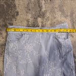 Tribal Blue and White Striped Skirt with built in shorts Size 10 Photo 4