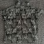 12th Tribe  Vaughn Black Bandana Boyfriend Top Photo 5