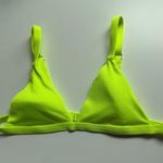 SheIn Neon Bikini Yellow Top Photo 0