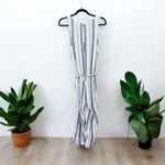 Cloth & Stone  Anthropologie Striped Linen Jumpsuit Medium Photo 1