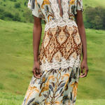 Farm Rio  MIXED snake garden dress Photo 0