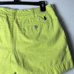 Ralph Lauren Polo  Chino Shorts Preppy Casual Summer Lime Green Size 8‎ Photo 2
