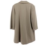 Alberto Makali ‎ Elegant Tan Open Front Drape Blazer Office Siren Careerwear M Photo 4