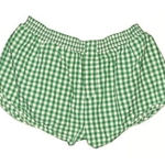 Anthropologie  green boxer pajama shorts Photo 0