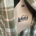 New REI • NORTHERWOODS SHIRT
*FOREST FLOOR ZODIAC PLAID, New with Tags Green Size L Photo 3