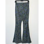 Topshop Floral Flare Pants Womens 6 Boho Chic School Maximalist Funky Unique Fun Photo 2