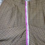 Liz Claiborne  Vintage Trousers Womens 8P Petites Brown Plaid Office Casual Pants Photo 9