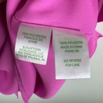 Lilly Pulitzer Lilly Pulitzer Talisa Top Sz XXS Ruffle Mock Neck Sleeveless Blouse Pink Purple Photo 6