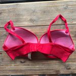 PINK - Victoria's Secret Victoria’s Secret PINK Red Wear Everywhere Super Push Up Bra Size 32C Photo 1