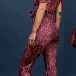 Free People NEW Free‎ People Rosaline velvet floral print Jumpsuit, M Photo 0
