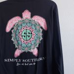 Simply Southern Long Sleeve Love All You Do Turtle T-Shirt Photo 2