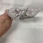 Elegant Gray and white snowflake Bow Headband Photo 3